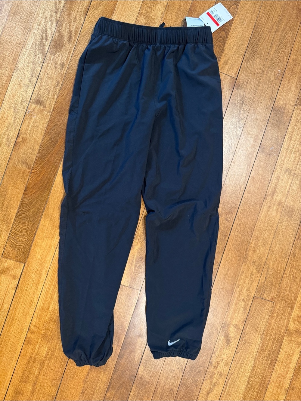 Nike Kids Black Elastic Waist Jogger Pants